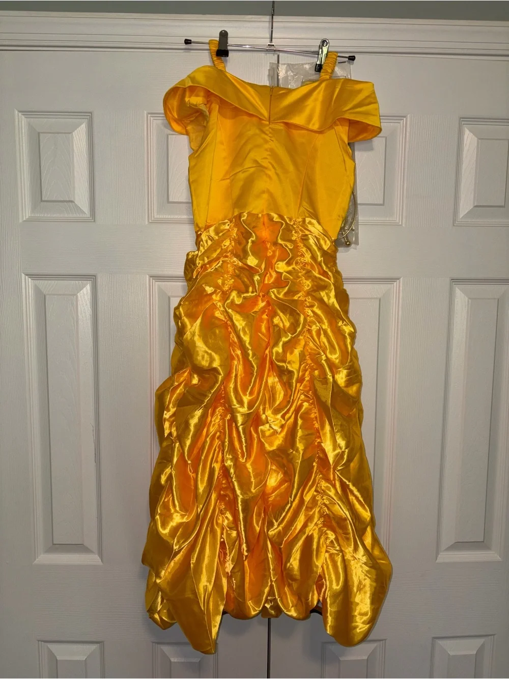 NEW Funna Girls Princess Dress Yellow/Gold Size 160 (12-14) w/ Accessories